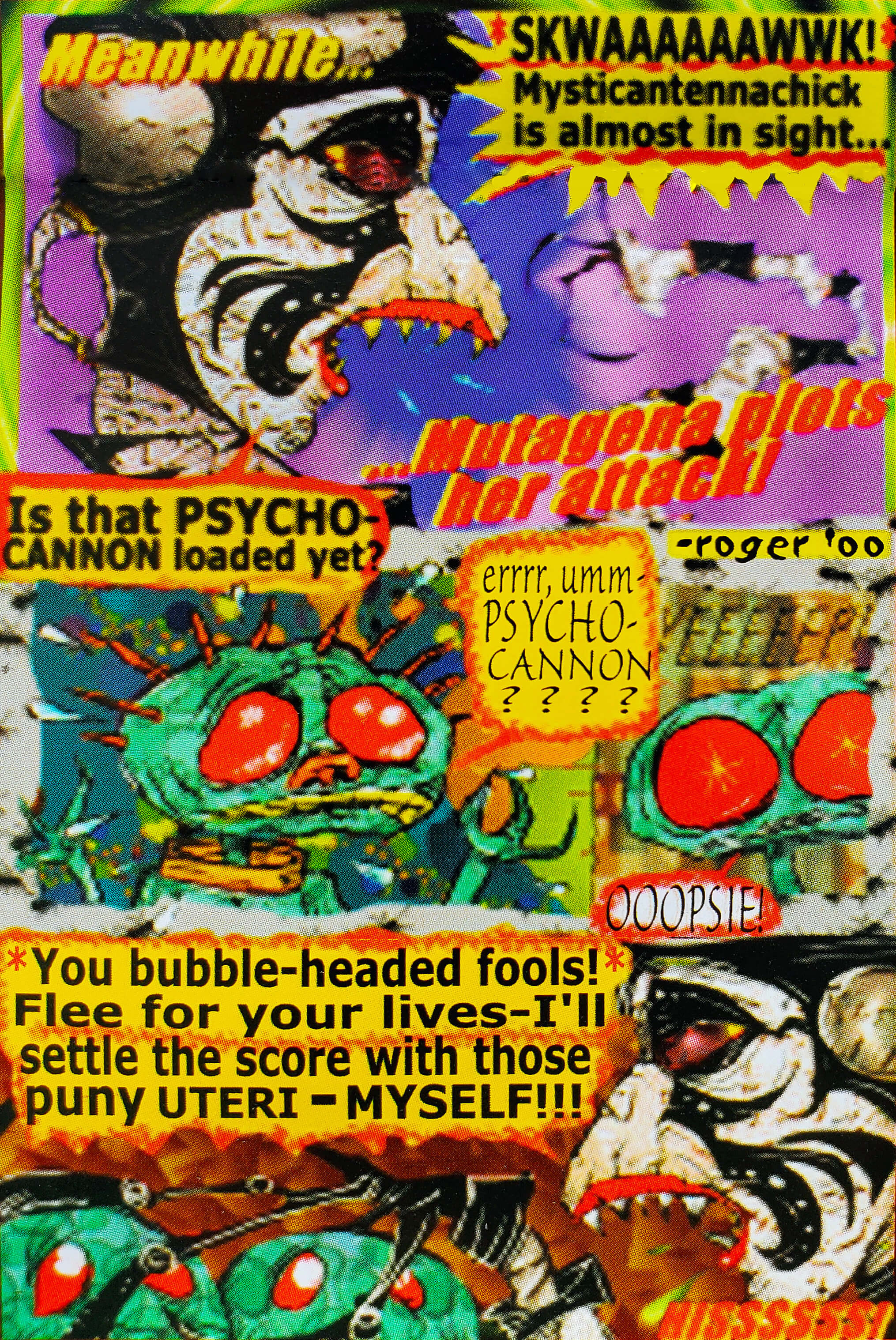 SFU adventure comics panel 12
