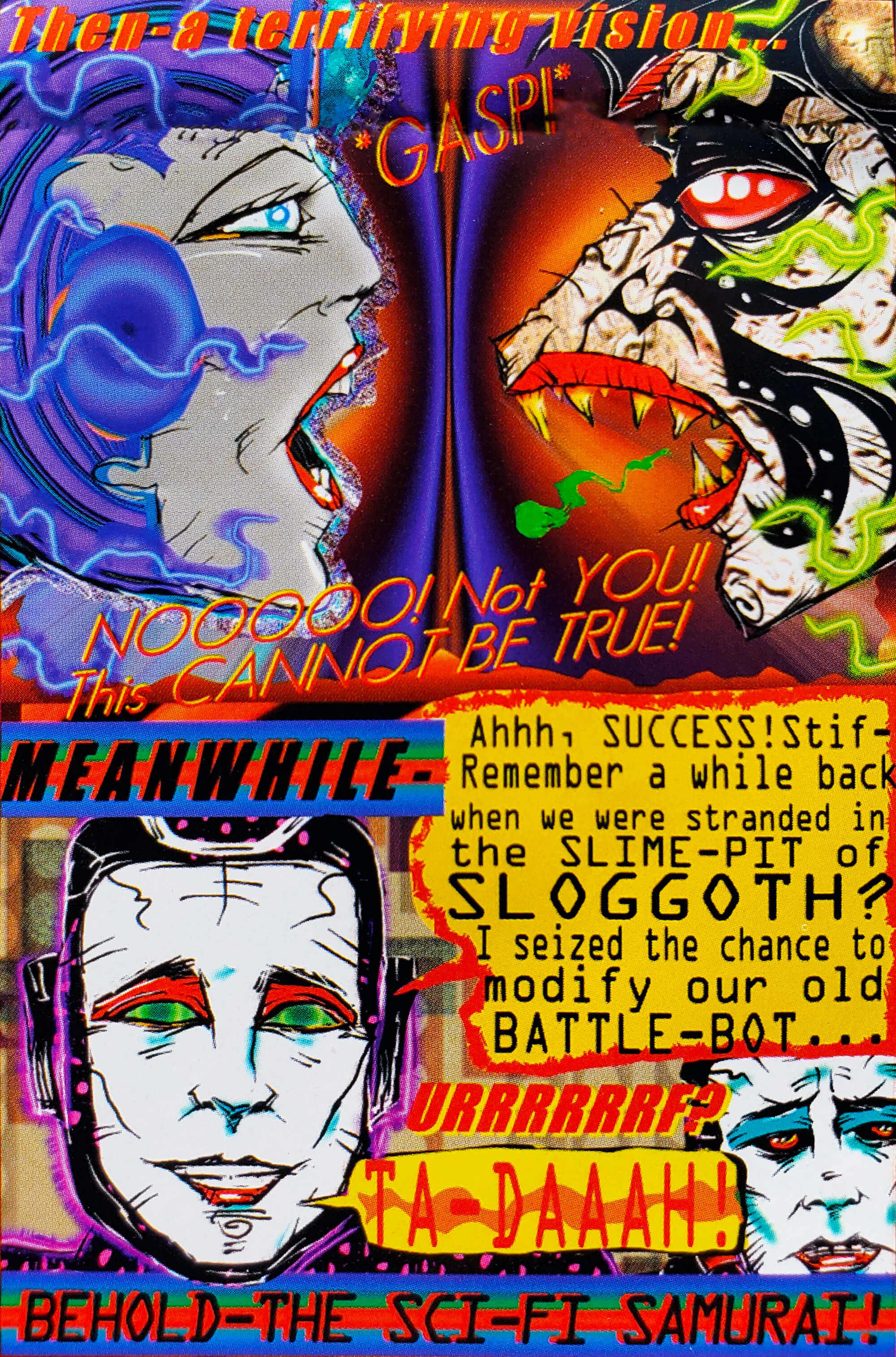 SFU adventure comics panel 16